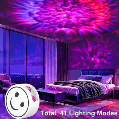 StarryGlow Galaxy Projector for Bedroom – Calming Nebula Light for Meditation, Sleep, and Nightly Wind-Down Rituals