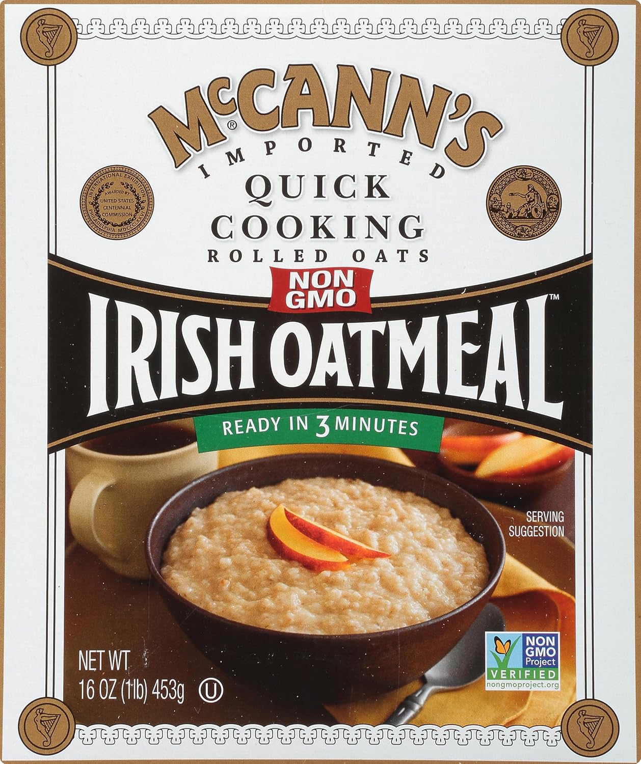 steamed-and-rolled whole grain oats engineered for fast cooking