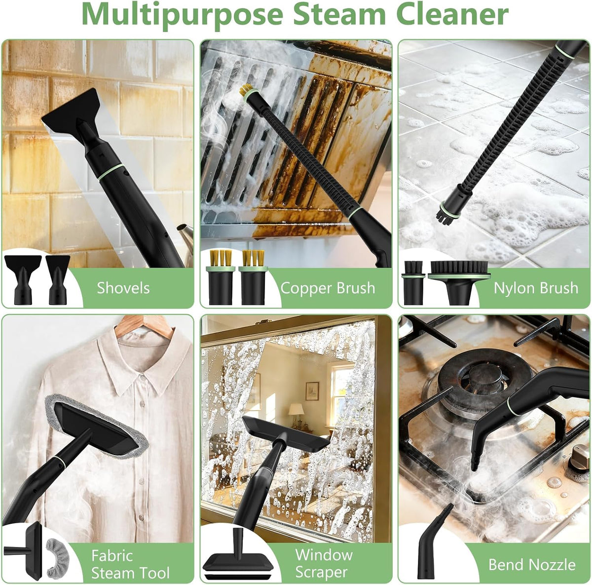 Steamer Pro – Thoughtful Housewarming Gift for New Homeowners, Chemical-Free Deep Cleaning for Kitchen and Bath