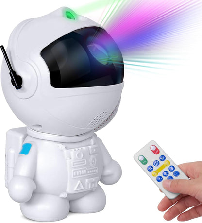 Stellarvue Astronaut Galaxy Projector – Modern Bedroom Decor Accent, 8 Nebula Modes for Cozy Living Room and Media Room Ambiance