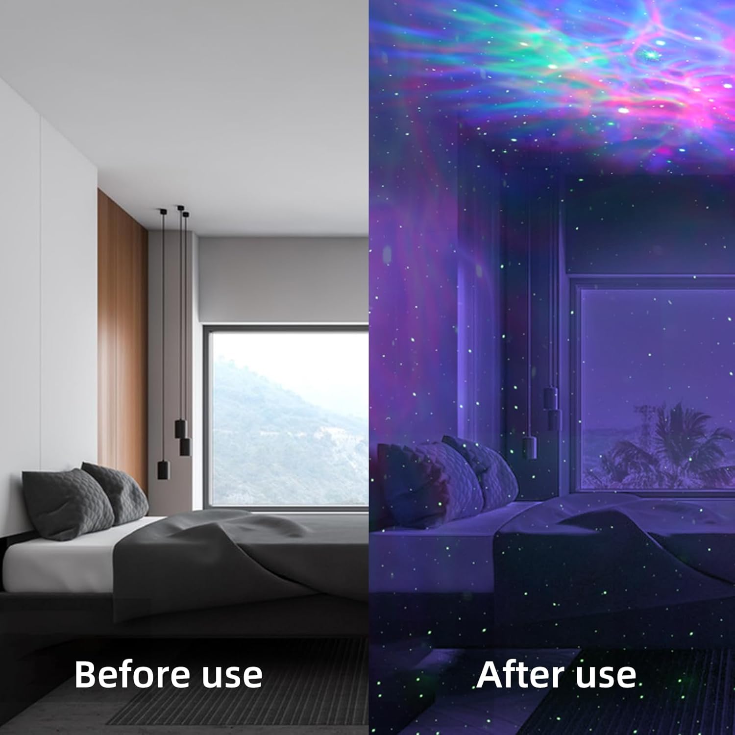 Stellarvue Astronaut Galaxy Projector – Modern Bedroom Decor Accent, 8 Nebula Modes for Cozy Living Room and Media Room Ambiance