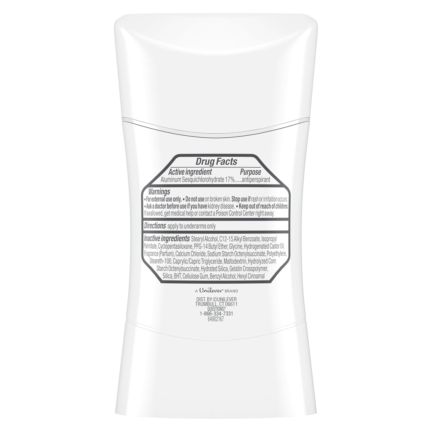 stick application method designed for underarm use