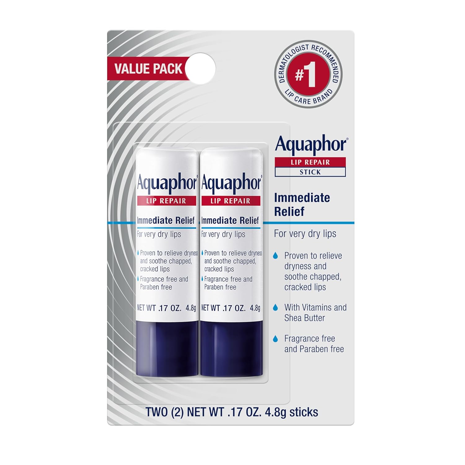 stick form with glossy finish for easy, no-mess application