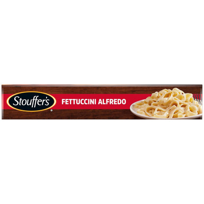 Stouffer's Fettuccine Alfredo Single Serve – Cozy Single-Serve Meal for Mindful Evenings at Home, Frozen Alfredo Pasta