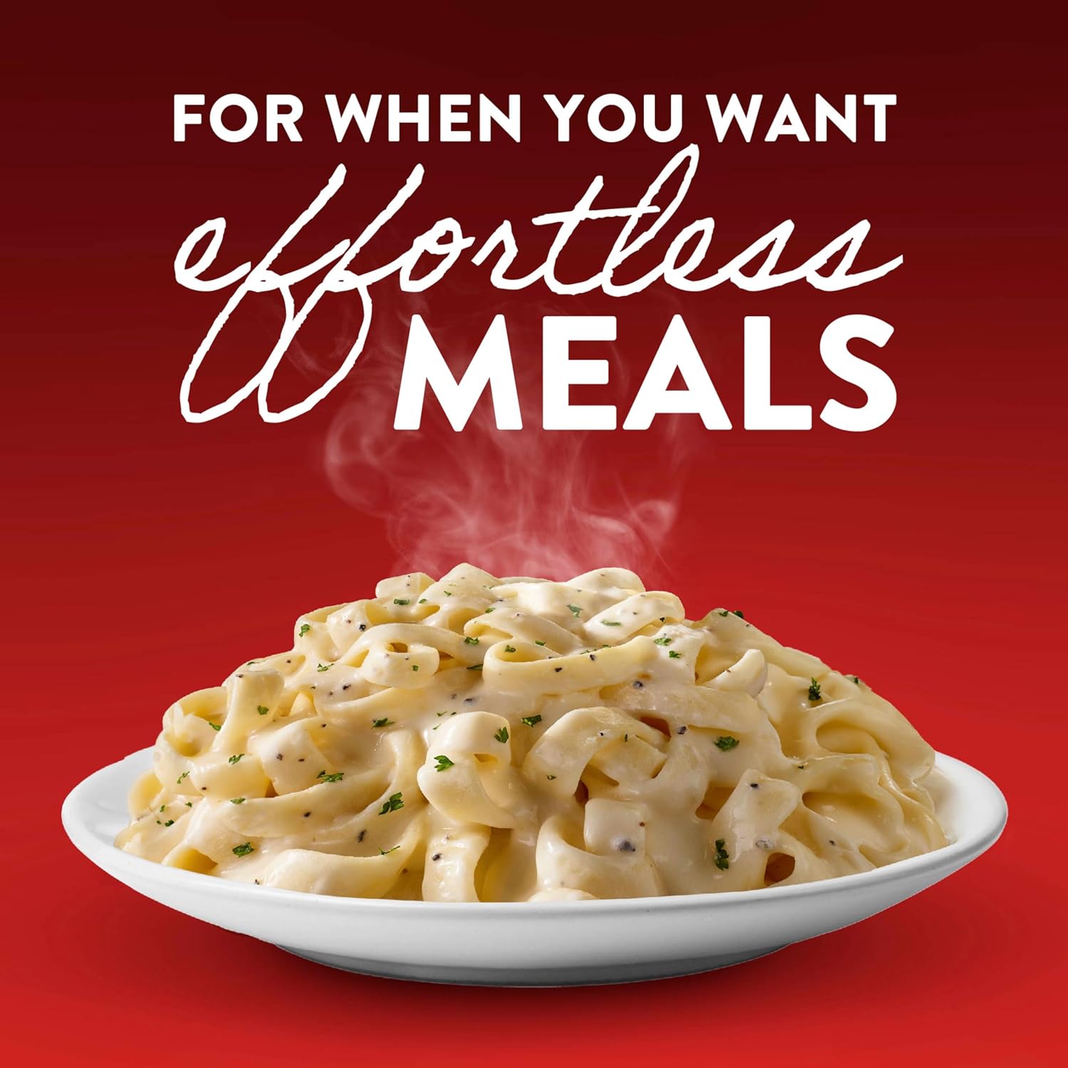 Stouffer's Fettuccine Alfredo Single Serve – Cozy Single-Serve Meal for Mindful Evenings at Home, Frozen Alfredo Pasta