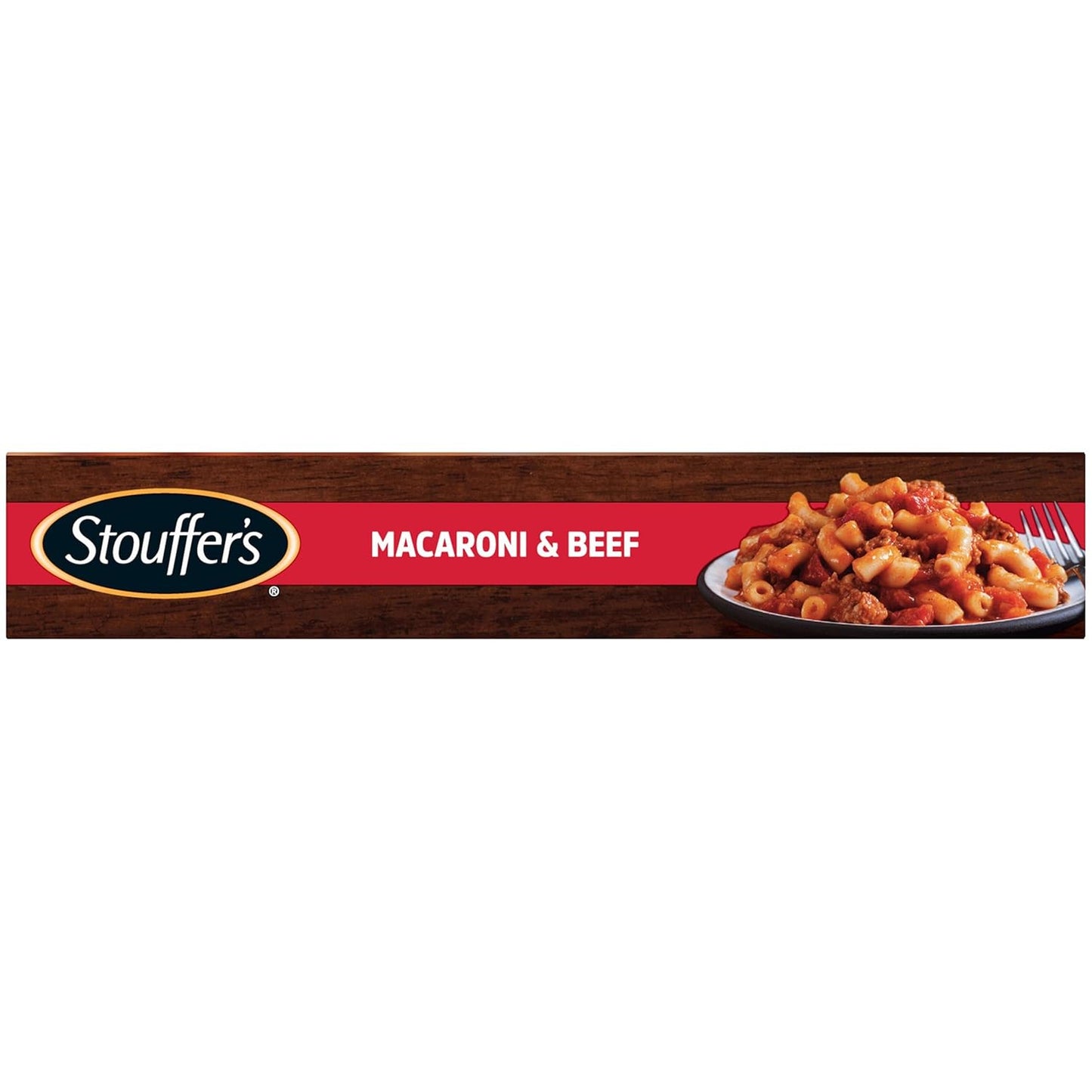 Stouffer's Macaroni and Beef Single Serve Frozen Meal Family Pantry Staple for Busy Weeknight Suppers