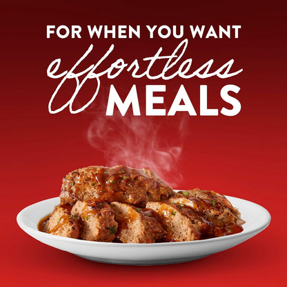 Stouffer's Meatloaf Family Size – Easy Family Meal Solution for Busy Parents Feeding a Crowd, Freezer-Stable Entrée