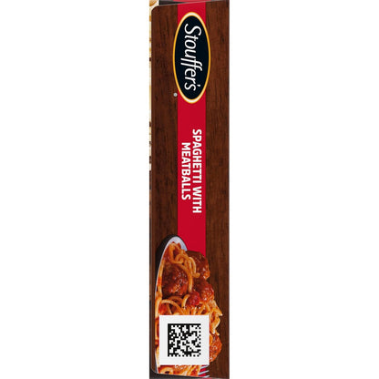 Stouffer's Spaghetti with Meatballs – Clean and Simple Frozen Meal for Studio Apartment Living, 12.6 oz Tray