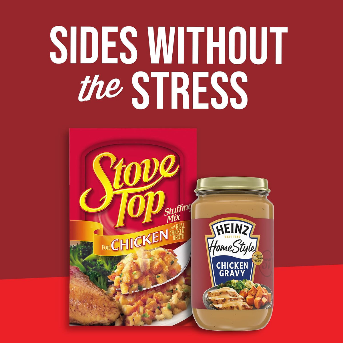 Stove Top Stuffing Mix Chicken 6 oz – Holiday Casserole Base for Stuffed Peppers the Whole Family Will Eat
