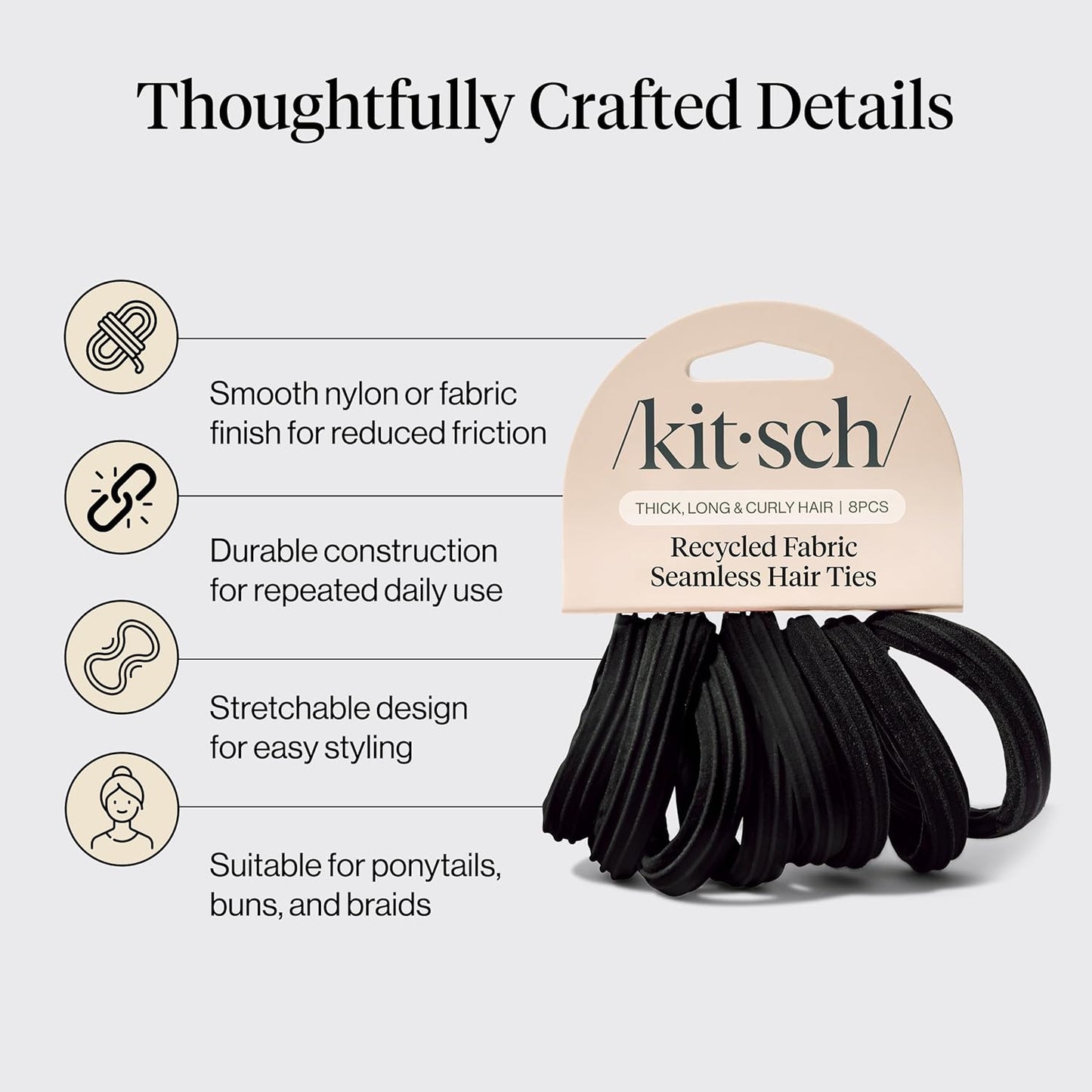 stretchable design providing strong all-day hold for thick or fine hair