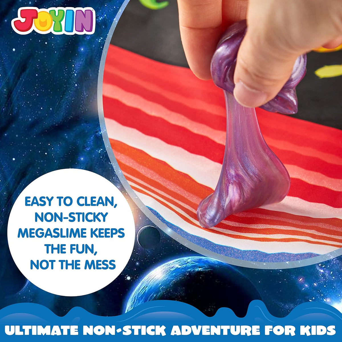 stretchy texture designed for sensory play and stress relief