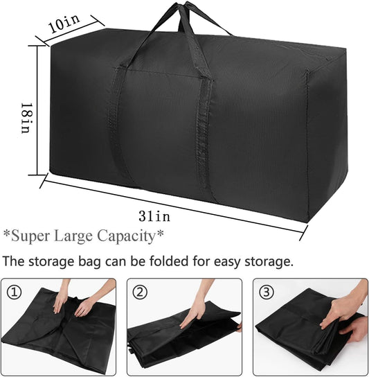 strong full-length zipper closure for secure packing