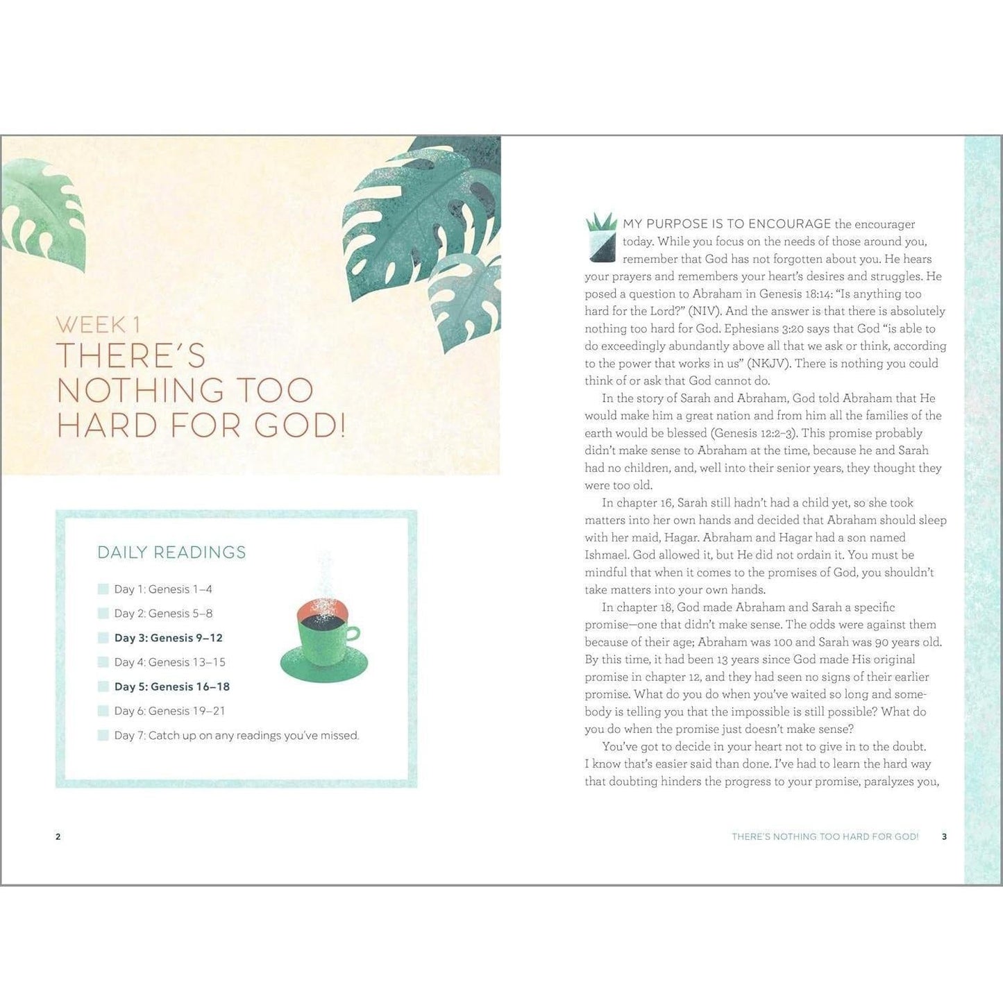 study-focused format with questions and reflections beyond plain reading