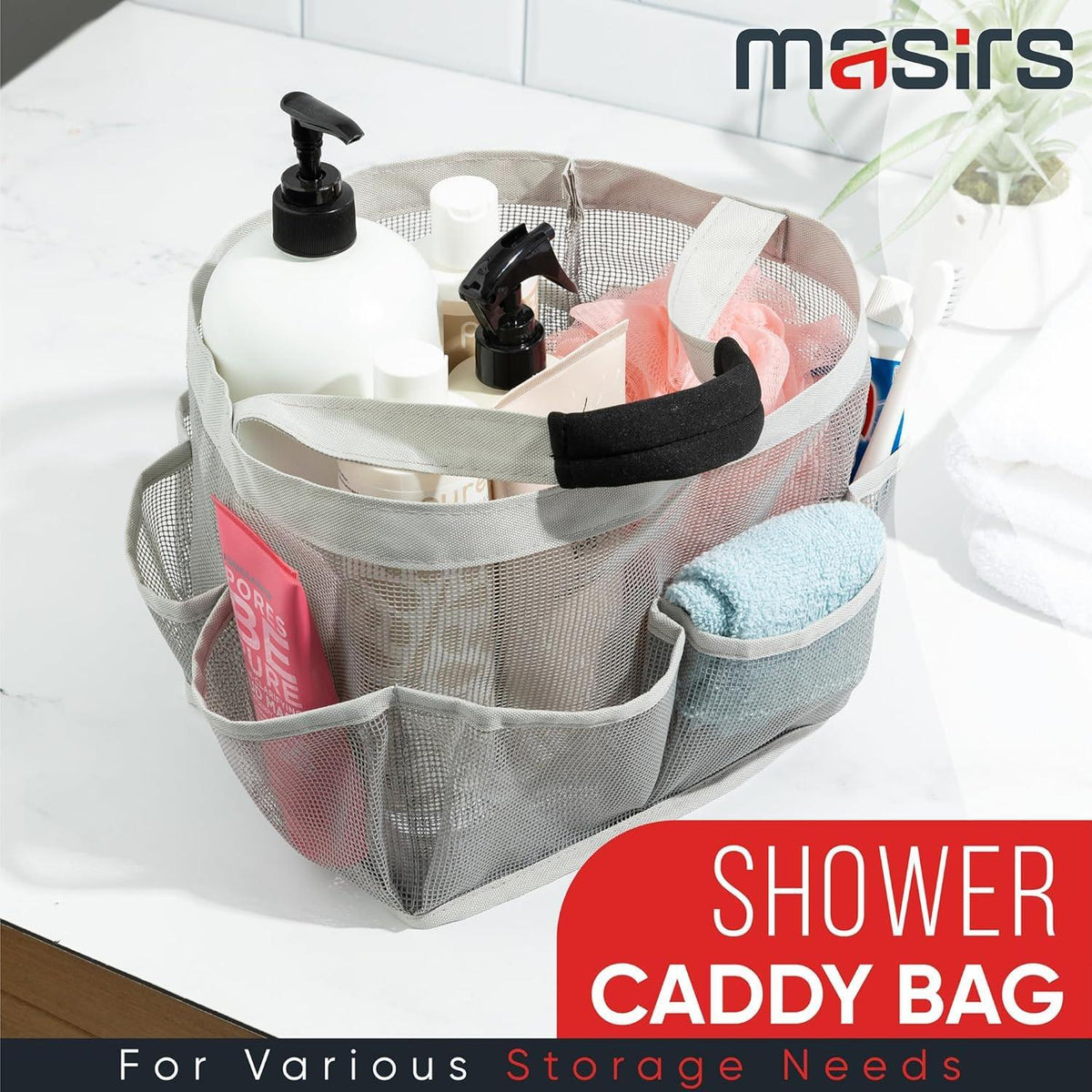 sturdy carry handles on lightweight nylon construction