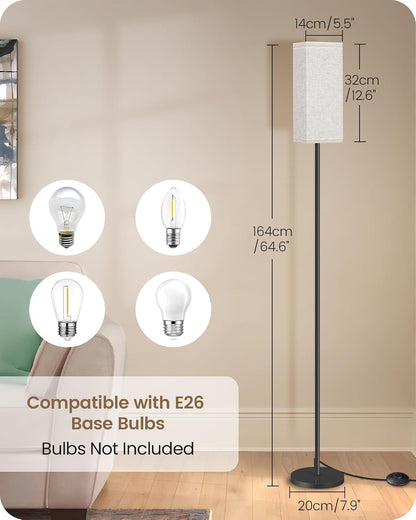 sturdy metal post and weighted base with anti-wobble fastening