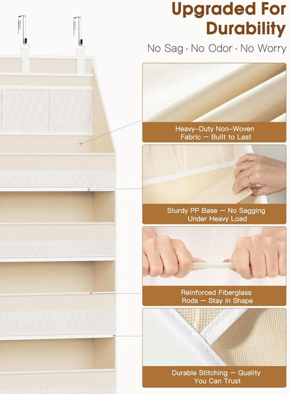 sturdy pp board shelves that prevent sagging under heavy loads