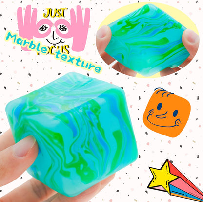 sugar-ball soft texture with ice-like cool tactile feel