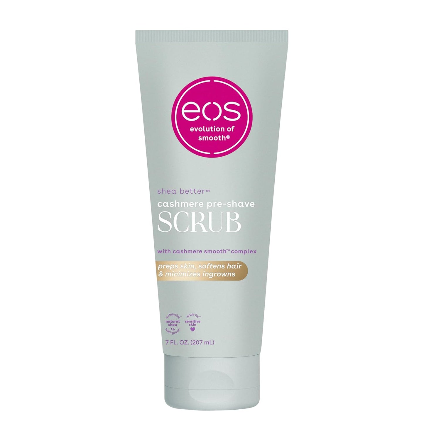 sugar-based physical exfoliant that lathers into a creamy foam (no harsh microbeads)