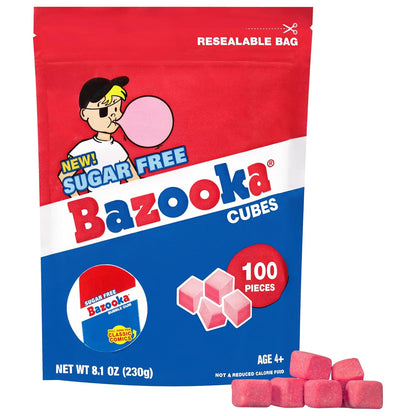 sugar-free bubble gum formulation