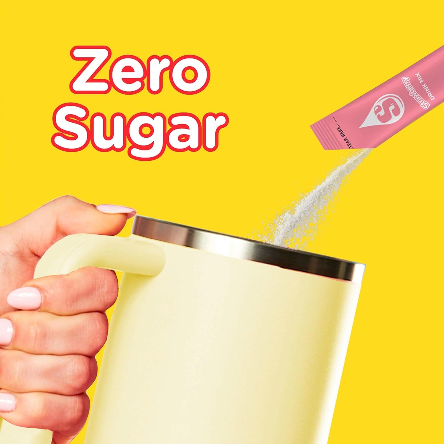 sugar-free formulation sweetened with sucralose, aspartame, and acesulfate potassium