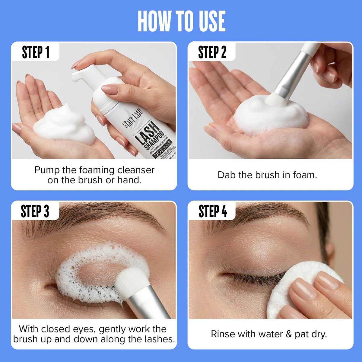 suitable for both eyelash extensions and natural lashes