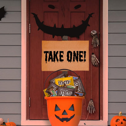 suitable for both seasonal (halloween) and year-round occasions