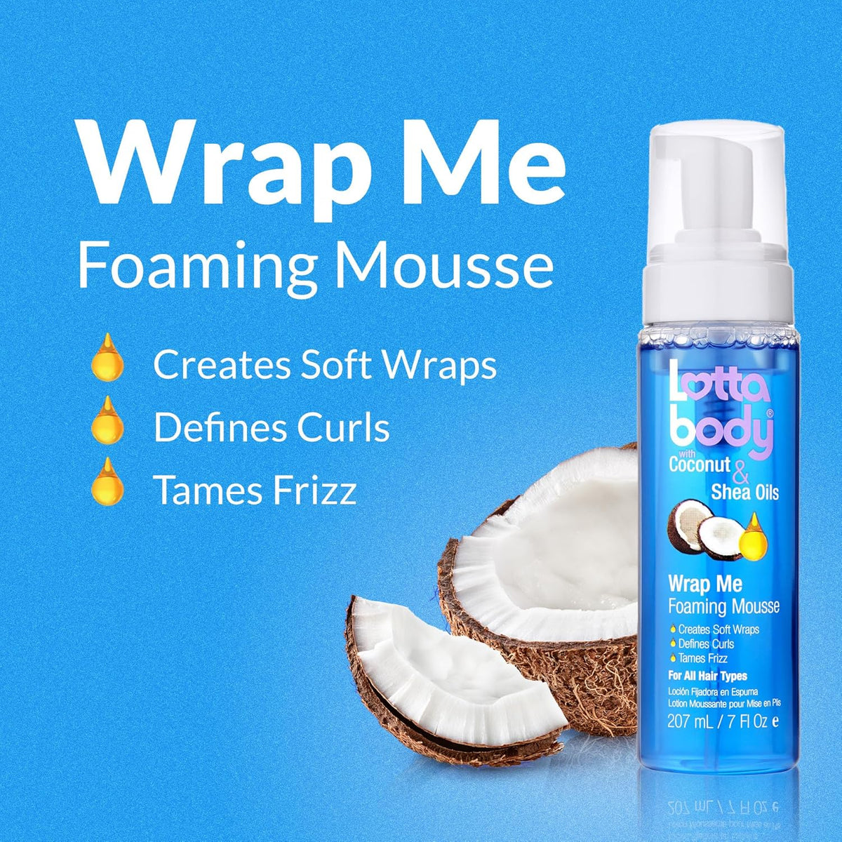 suitable for curly, coily, wavy, and relaxed hair types
