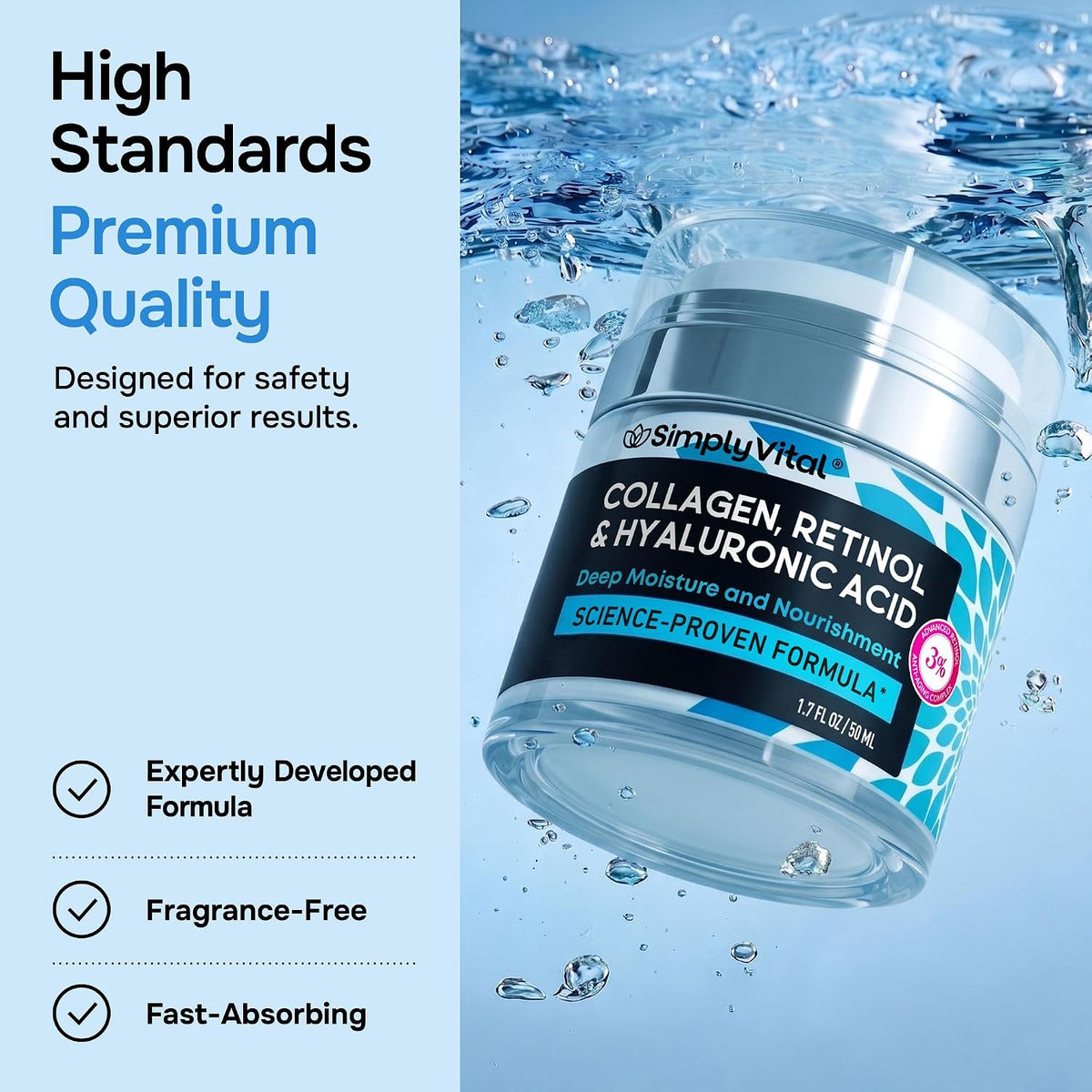 suitable for face, neck, and décolleté with spf 30+ pairing guidance included