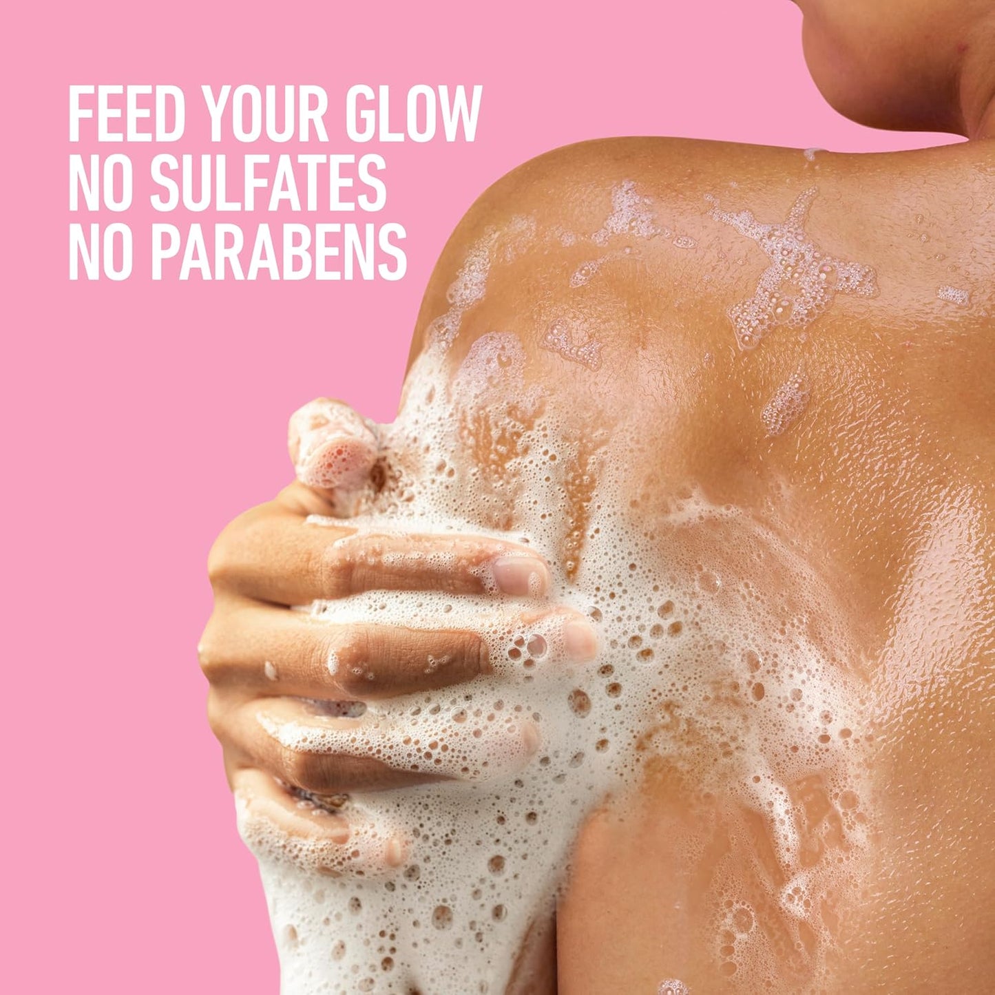 sulfate-free and paraben-free gentle cleanser formula