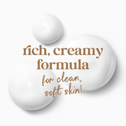 sulfate-free and paraben-free gentle formula safe for all skin types