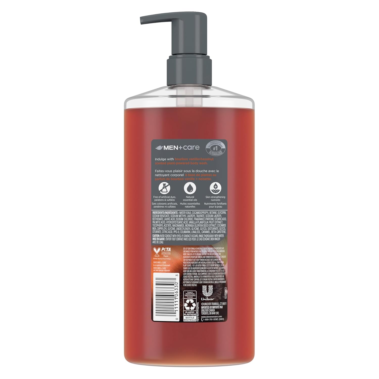 sulfate-free, paraben-free, and dye-free clean formulation