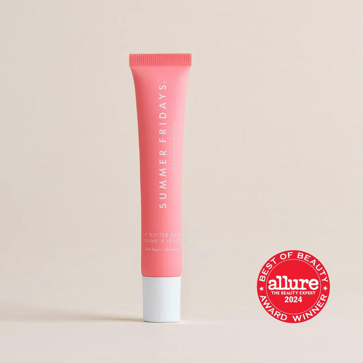 Summer Fridays Lip Butter Balm - Streamlined Lip Care for Minimalist Makeup Bags, Hybrid Balm and Gloss for Intentional Everyday Wear