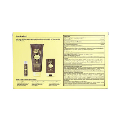 Sun Bum Adventure Pack – Travel-Sized Sunscreen Set with Face Stick & Lip Balm for All-Day Outdoor Wear
