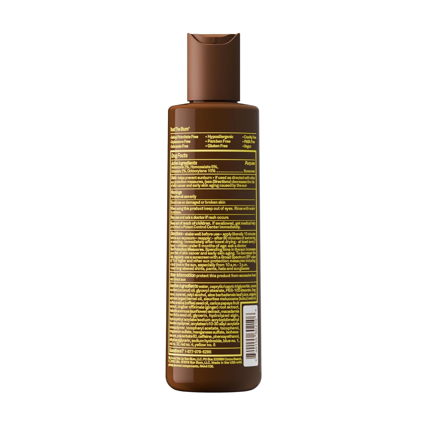 Sun Bum Broad Spectrum Tanning Lotion – Portable SPF 15 for Outdoor Hiking, Patio & Travel