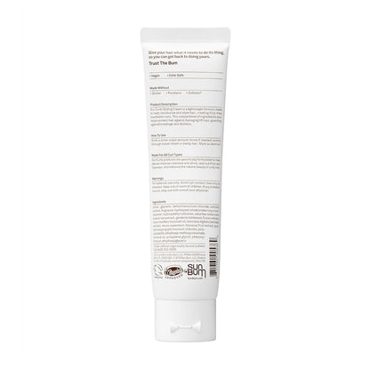 Sun Bum Curls and Waves Styling Cream – Portable Frizz Control for Camping, Hiking & Coastal Adventures