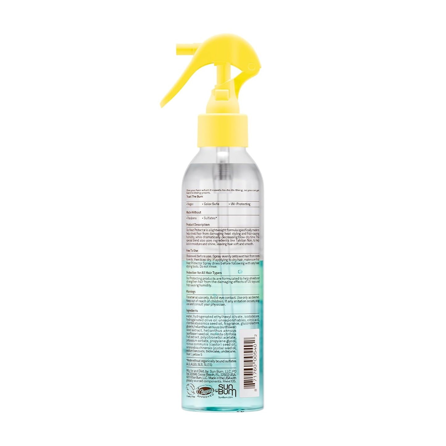 Sun Bum Leave-In Hair Treatment – Mindful Beauty Routine with UV Protection and Sea Minerals