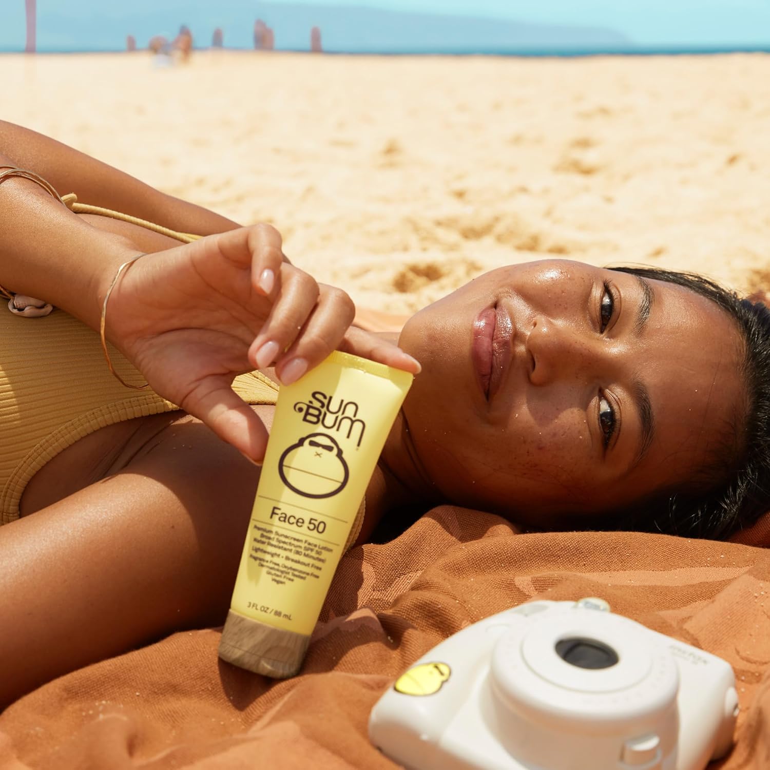 Sun Bum SPF 50 Face Lotion - Sensitive Skin Safe Sun Care - Oxybenzone and Paraben Free Lotion 3 oz