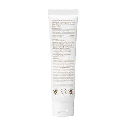 Sun Bum Tinted Mineral Sunscreen SPF 30 – Portable Face Protection for Camping & Patio Days