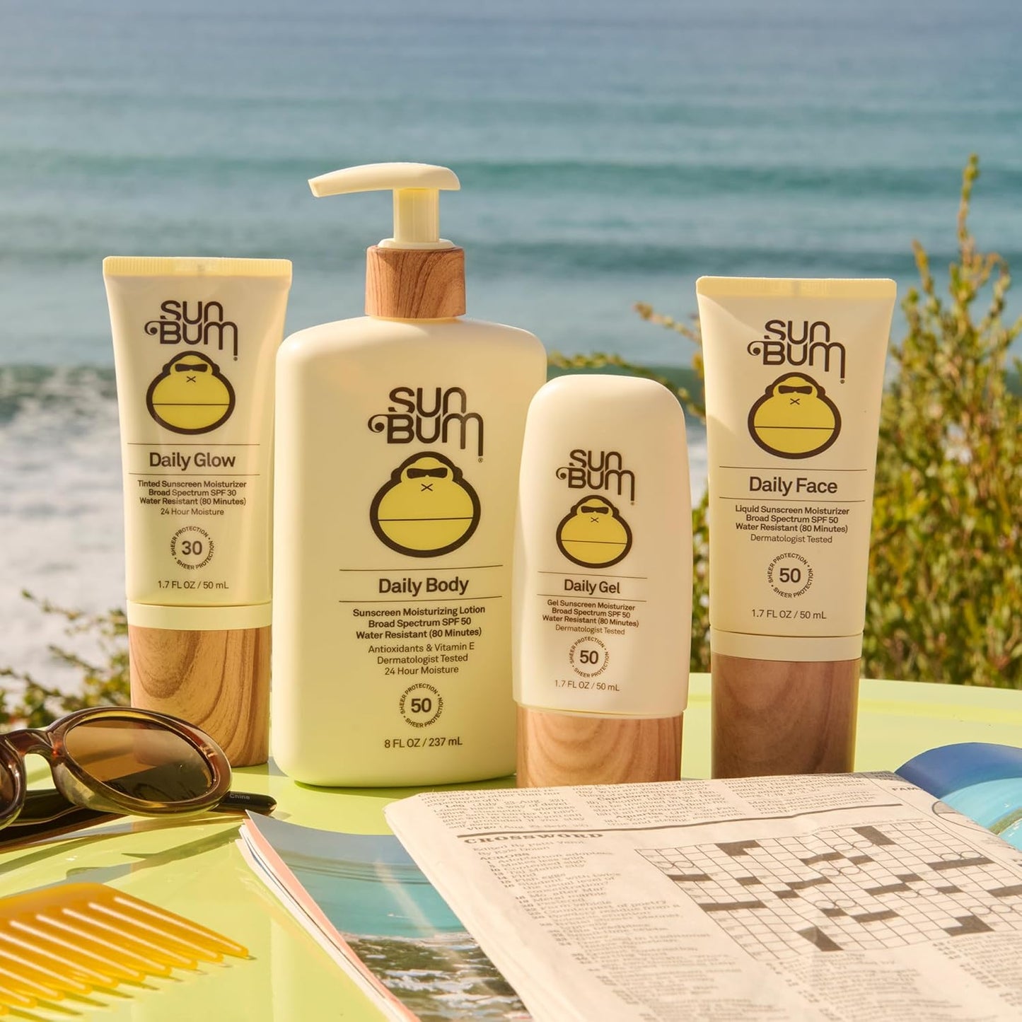 Sun Bum Tinted Sunscreen Face Lotion – Hydrating SPF 30 for a Calming Beauty Routine