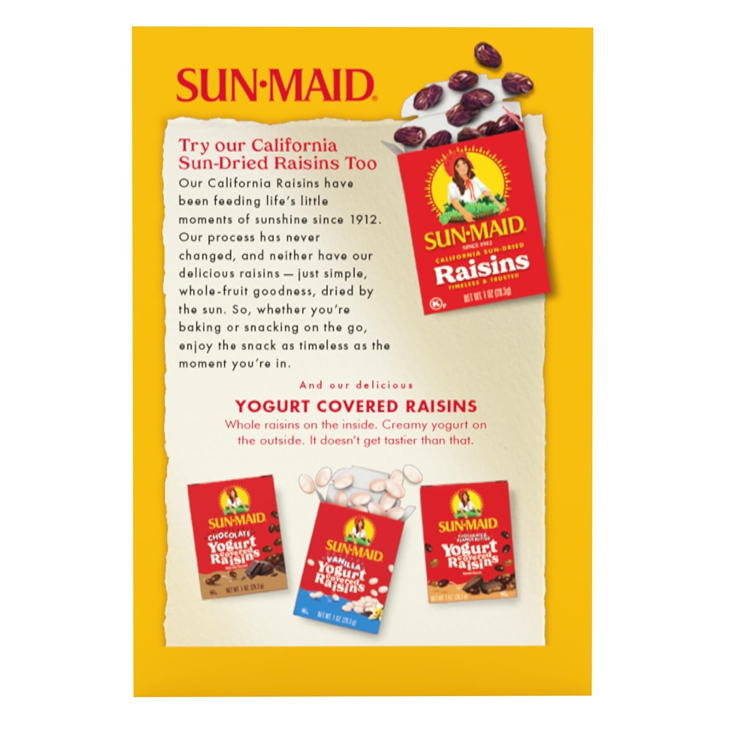 Sun-Maid California Golden Raisins – Thoughtful Hostess Gift for Holiday Baking Season