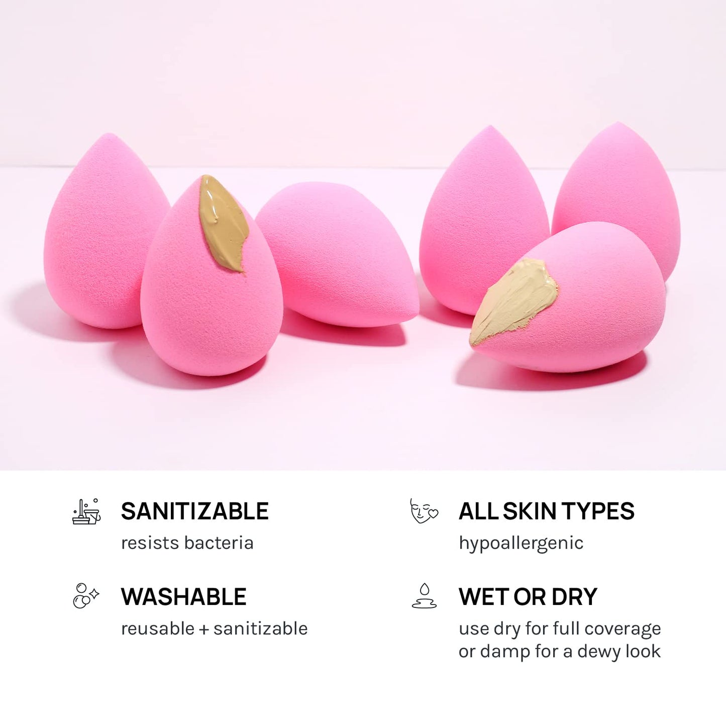 super soft hydrophilic sponge texture