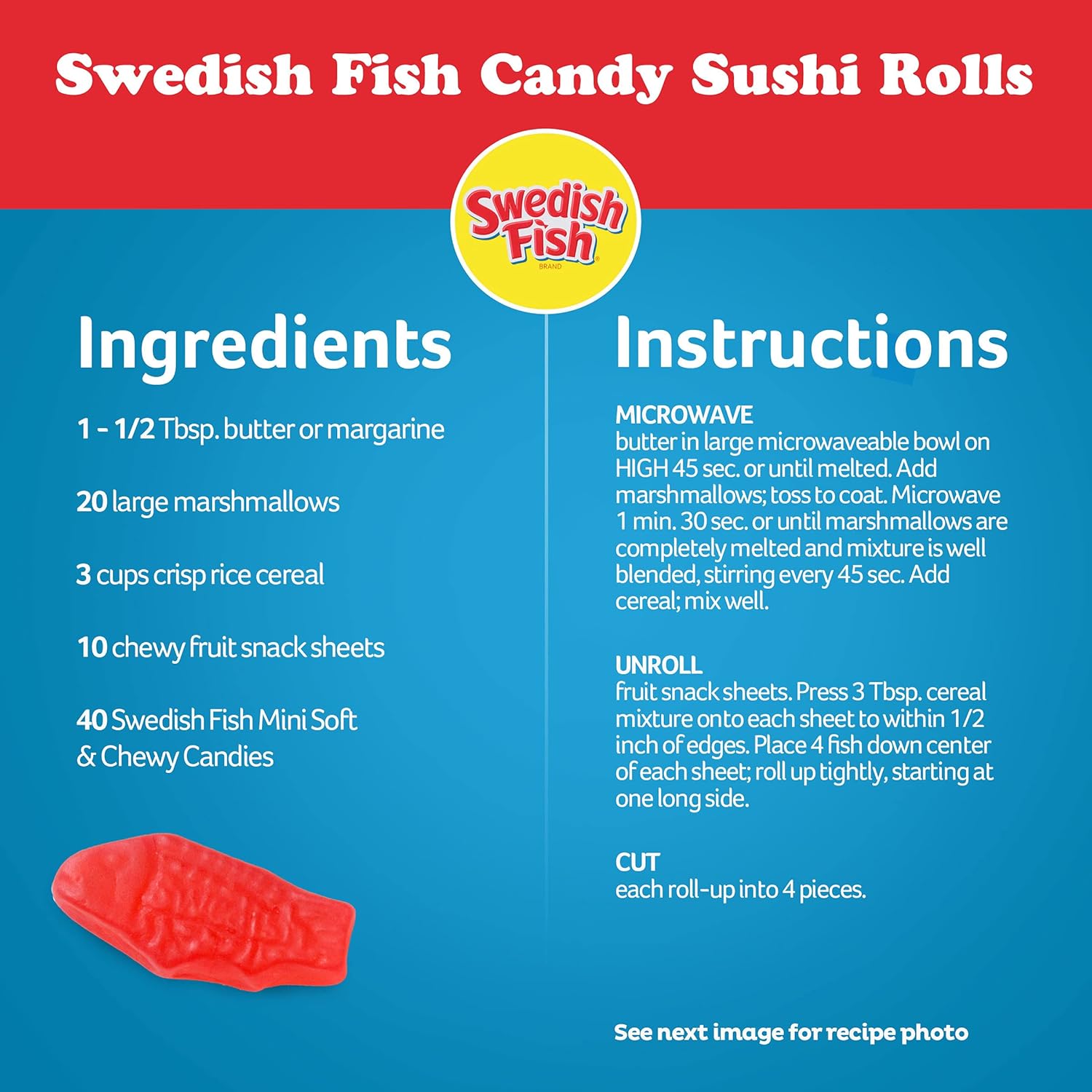Swedish Fish Mini Gummy Candy – Grab-and-Go Desk Drawer Snack for Reception Counters and Receptionist Stations, Bulk 24 Pack