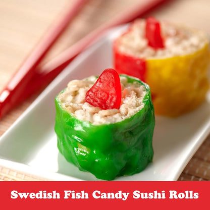 SWEDISH FISH Mini Gummy Candy - Office Break Room and Staff Meeting Treats, 140 Single-Serve Snack Packs