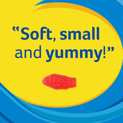 SWEDISH FISH Mini Gummy Candy - Office Break Room and Staff Meeting Treats, 140 Single-Serve Snack Packs