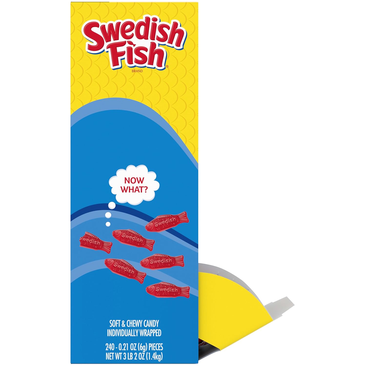 SWEDISH FISH Soft & Chewy Bulk Candy – Classroom Celebration Treats and Playroom Snack Bowl for Children, 240 Count
