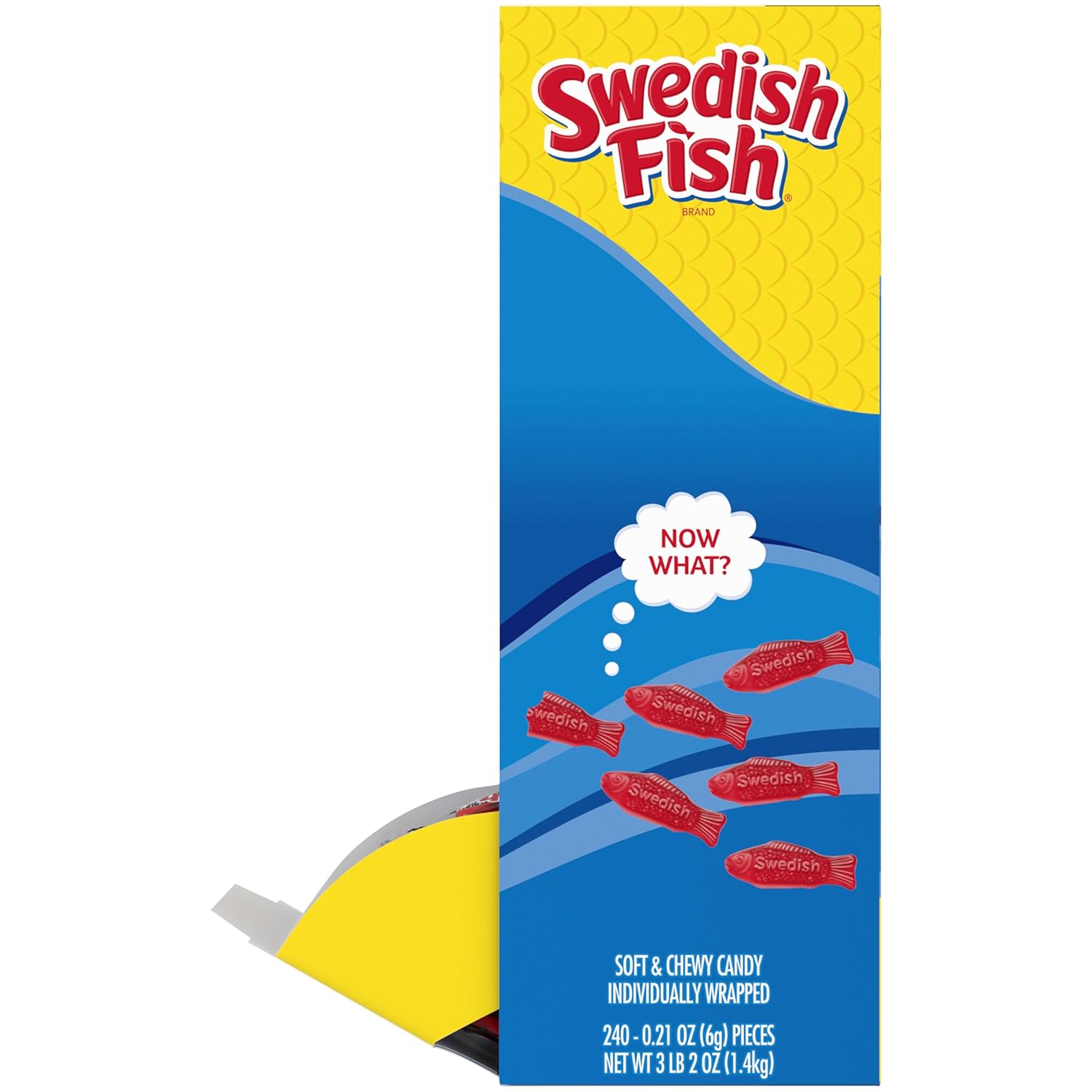 SWEDISH FISH Soft & Chewy Bulk Candy – Classroom Celebration Treats and Playroom Snack Bowl for Children, 240 Count