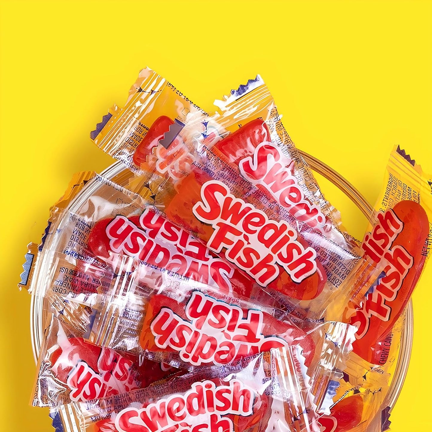 SWEDISH FISH Soft & Chewy Bulk Candy – Classroom Celebration Treats and Playroom Snack Bowl for Children, 240 Count