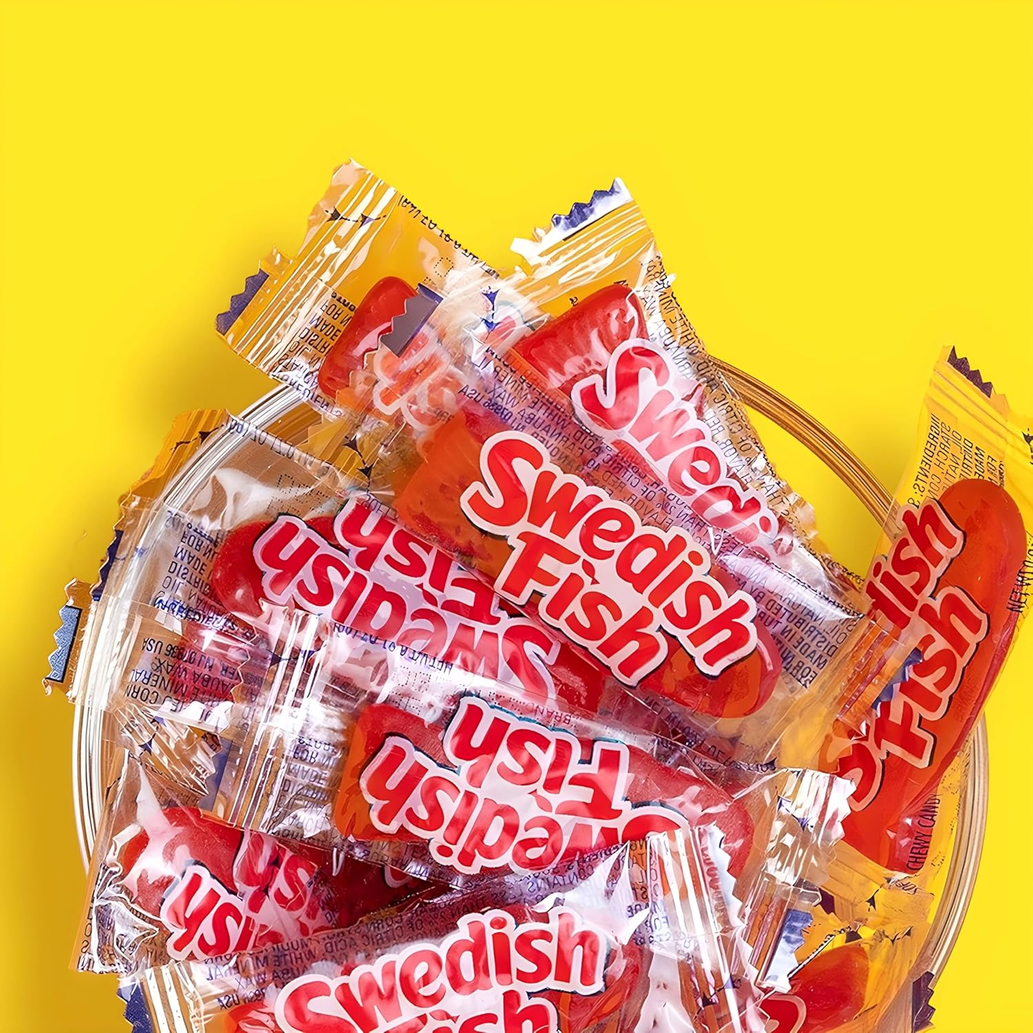 SWEDISH FISH Soft & Chewy Bulk Candy – Classroom Celebration Treats and Playroom Snack Bowl for Children, 240 Count