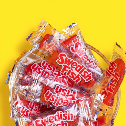 SWEDISH FISH Soft & Chewy Bulk Candy – Classroom Celebration Treats and Playroom Snack Bowl for Children, 240 Count