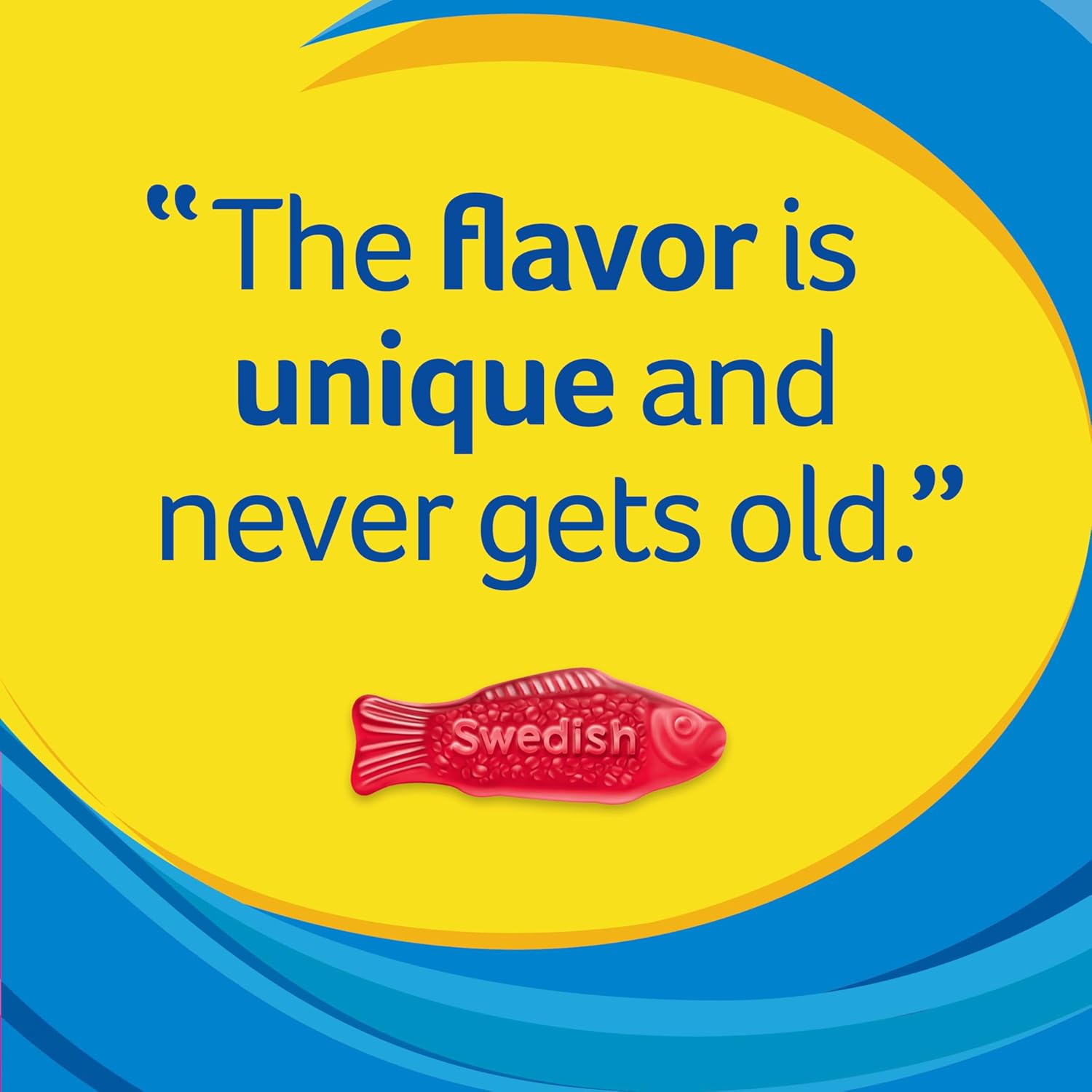 Swedish Fish Soft & Chewy Gummy Candy, Bulk Candy 5 lb Pack for Lunchbox Treats and Family Movie Night Bowls